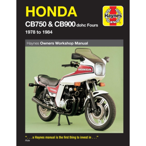 Haynes Manuals Inc Honda CB750 & CB900 Dohc Fours (78 - 84) (häftad, eng)