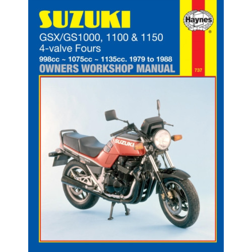 Haynes Manuals Inc Suzuki GS/GSX1000, 1100 & 1150 4-valve Fours (79 - 88) Haynes Repair Manual (häftad, eng)
