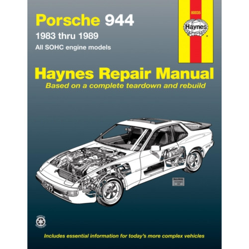 Haynes Manuals Inc Porsche 944 4-cylinder (1983-1989) HaynesRepair Manual(USA) (häftad, eng)