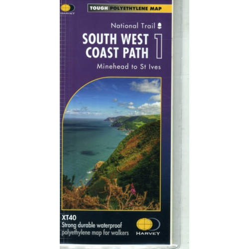 Harvey Map Services Ltd South West Coast Path 1