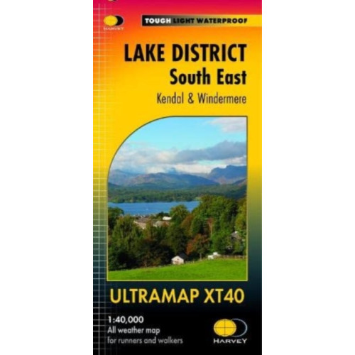 Harvey Map Services Ltd Lake District South East Ultramap