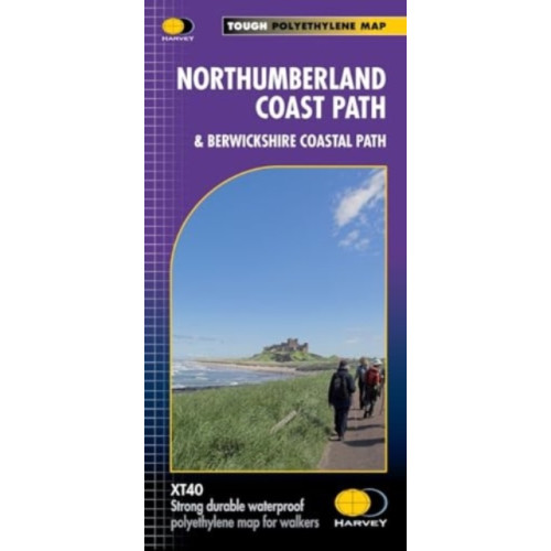 Harvey Map Services Ltd Northumberland Coast Path