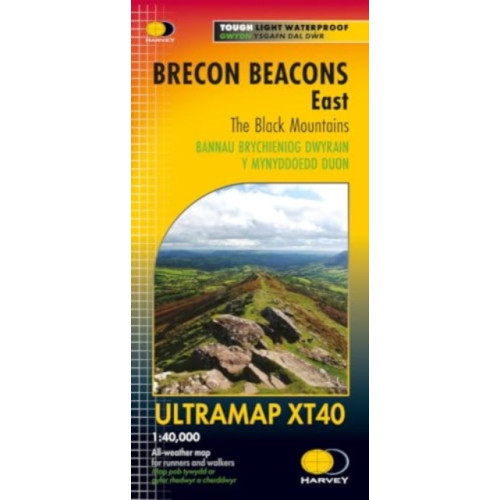 Harvey Map Services Ltd Brecon Beacons East
