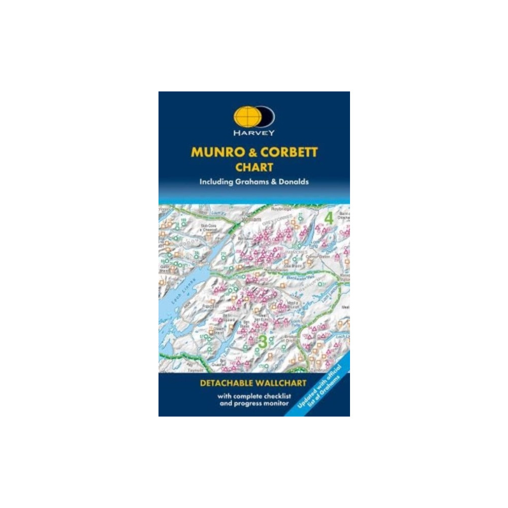 Produktbild för Munro & Corbett Chart