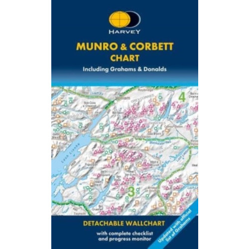 Harvey Map Services Ltd Munro & Corbett Chart