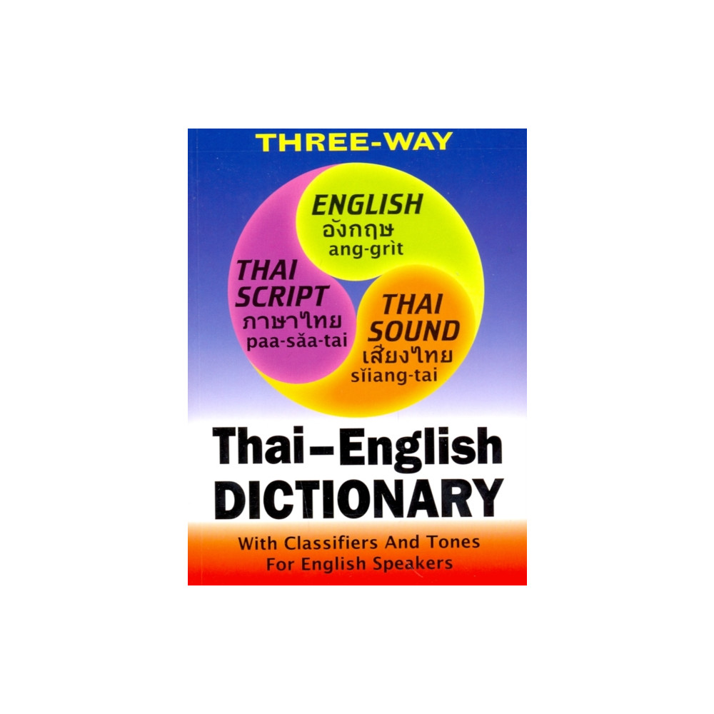 Produktbild för Thai-English and English-Thai Three-Way Dictionary (häftad, eng)