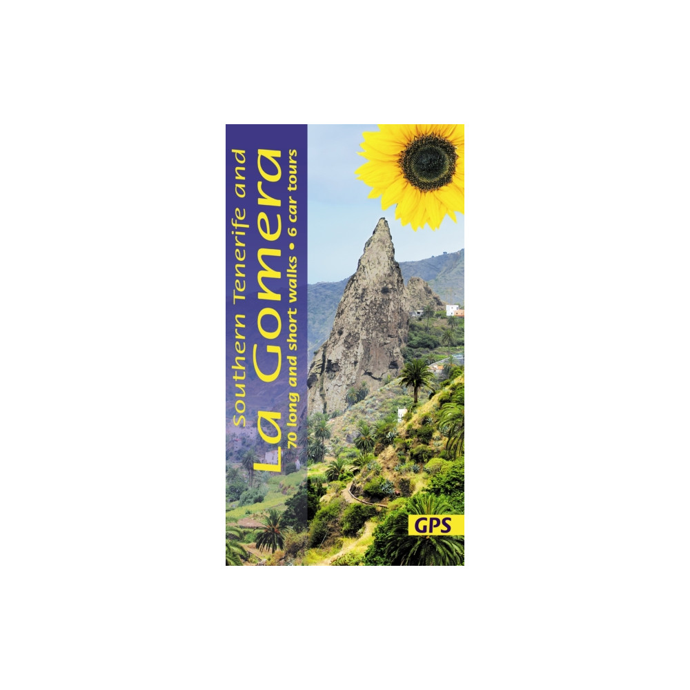 Produktbild för Southern Tenerife and La Gomera Sunflower Walking Guide (häftad, eng)