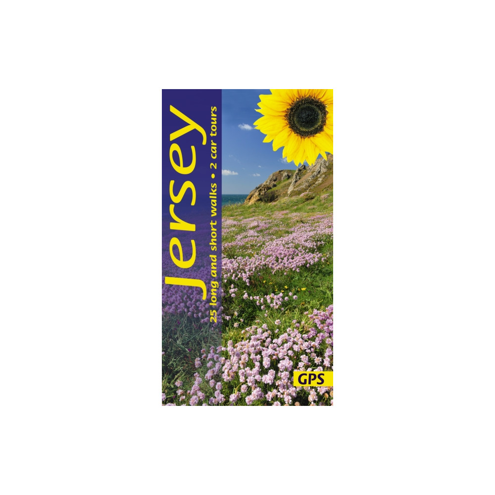 Produktbild för Jersey Sunflower Walking Guide (häftad, eng)