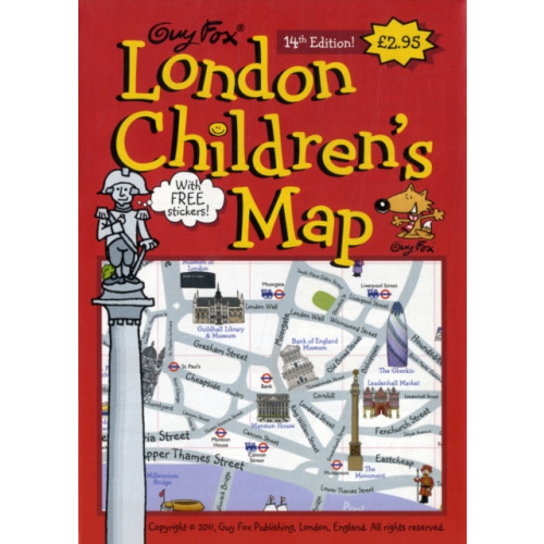 Guy Fox Publishing London Children's Map