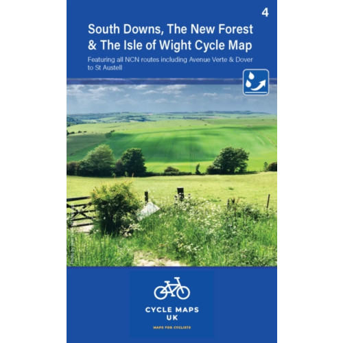Cordee South Downs, The New Forest, and The Isle of Wight Cycle Map 4