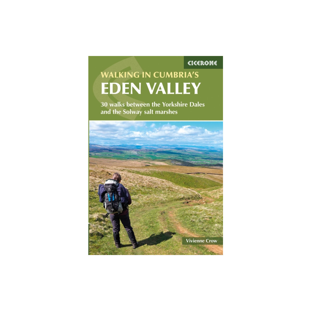 Produktbild för Walking in Cumbria's Eden Valley (häftad, eng)