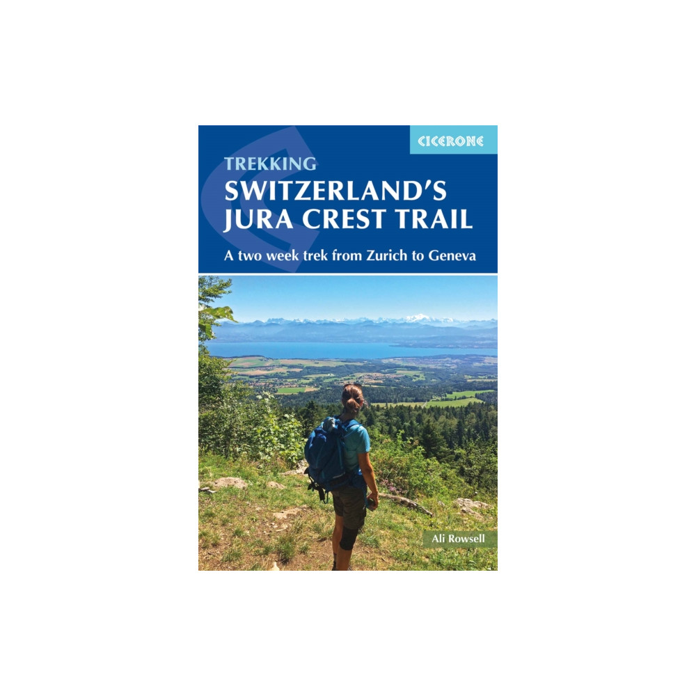 Produktbild för Switzerland's Jura Crest Trail (häftad, eng)