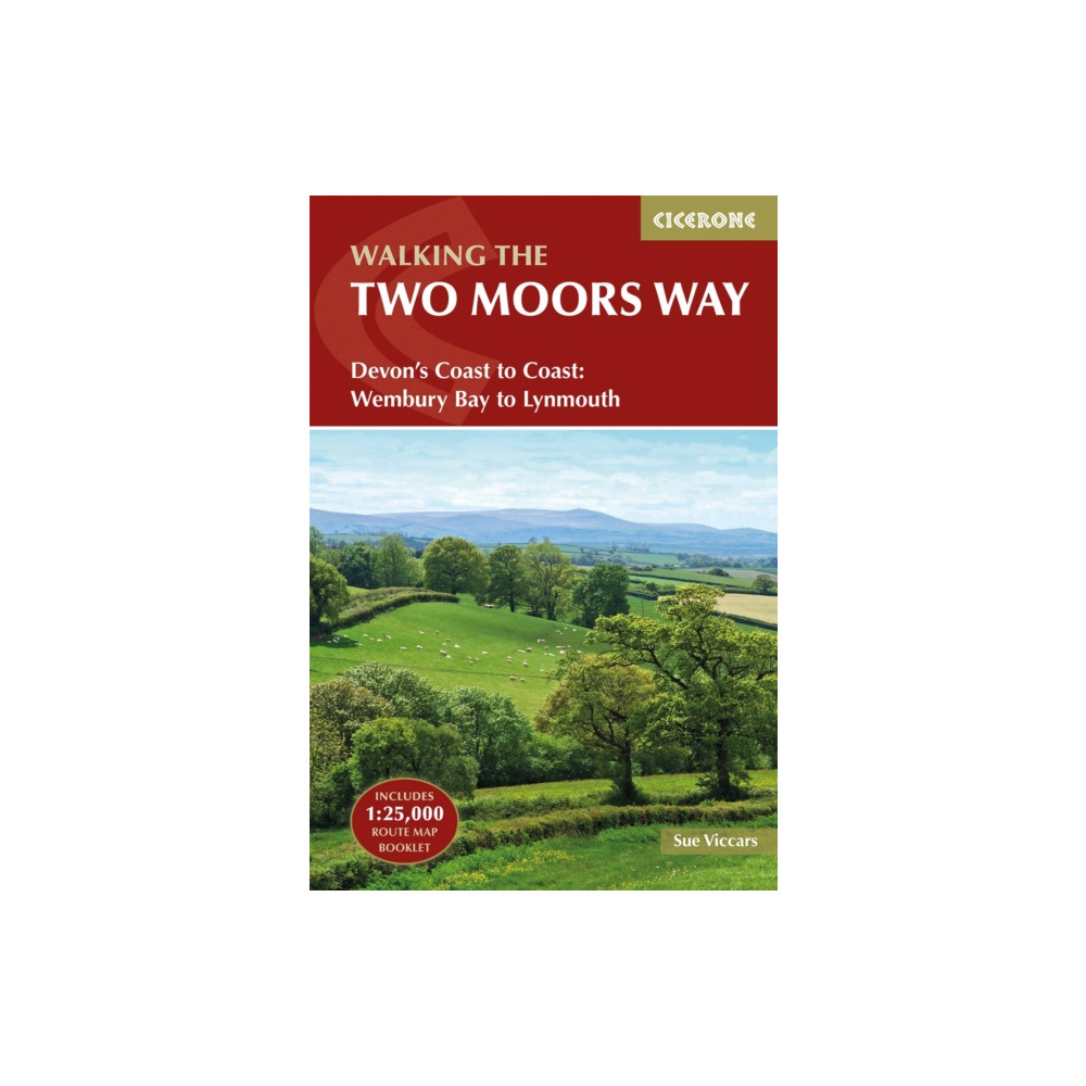 Produktbild för The Two Moors Way (häftad, eng)