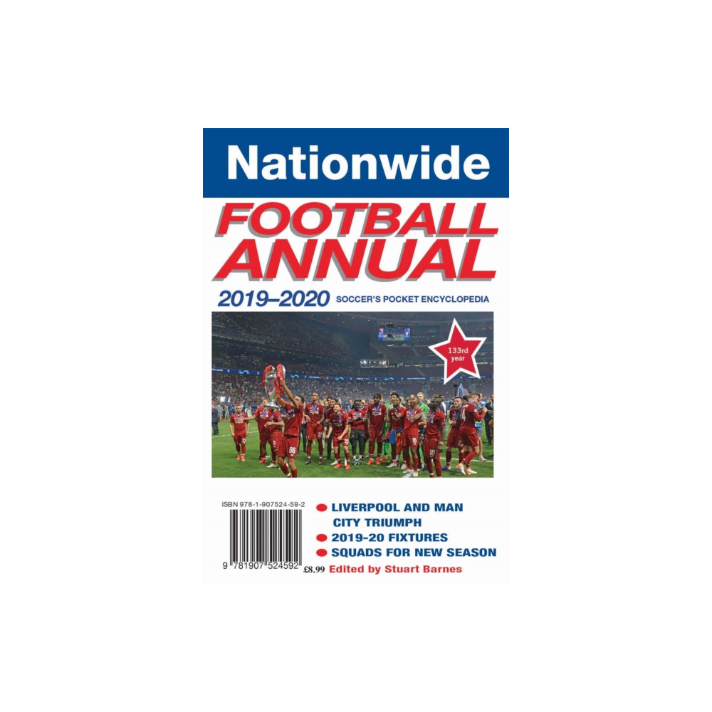 Produktbild för Nationwide Football Annual 2019-2020 (häftad, eng)