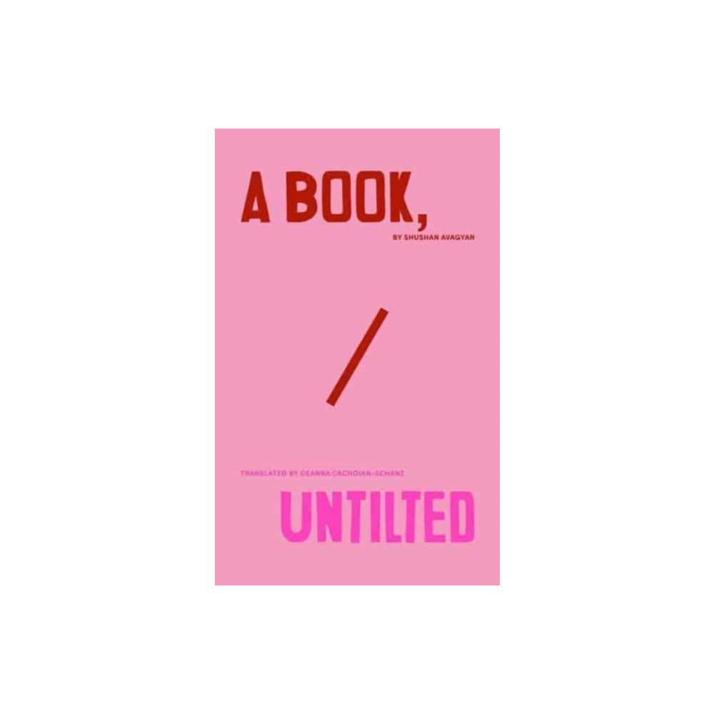 Produktbild för A Book, Untitled (häftad, eng)