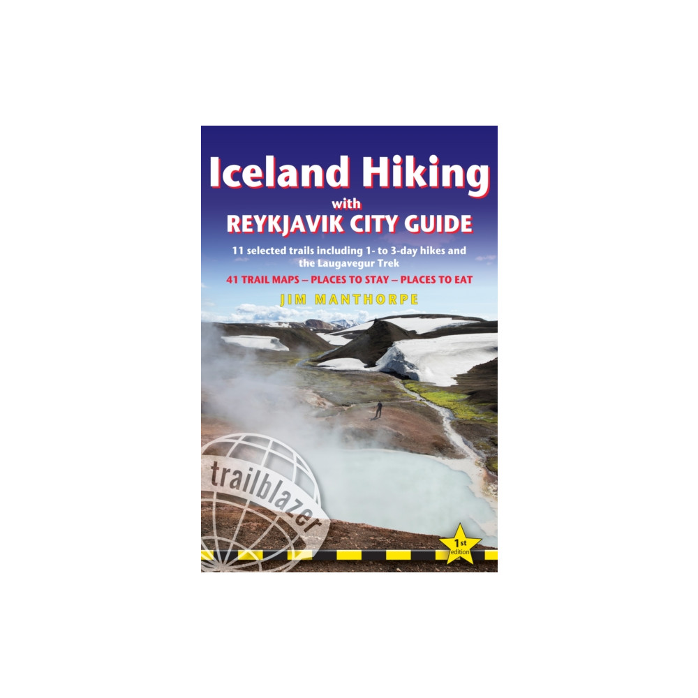 Produktbild för Iceland Hiking Trailblazer Walking Guide (häftad, eng)