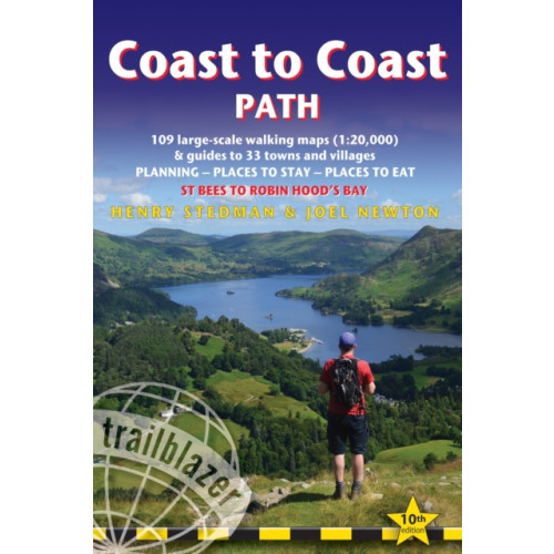 Trailblazer Publications Coast to Coast Path Trailblazer Walking Guide 10e (häftad, eng)