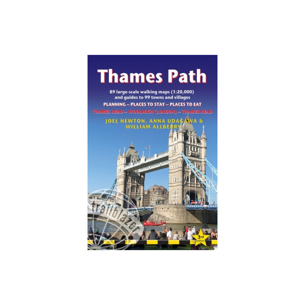 Produktbild för Thames Path Trailblazer Walking Guide 3e (häftad, eng)