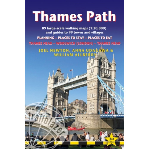 Trailblazer Publications Thames Path Trailblazer Walking Guide 3e (häftad, eng)