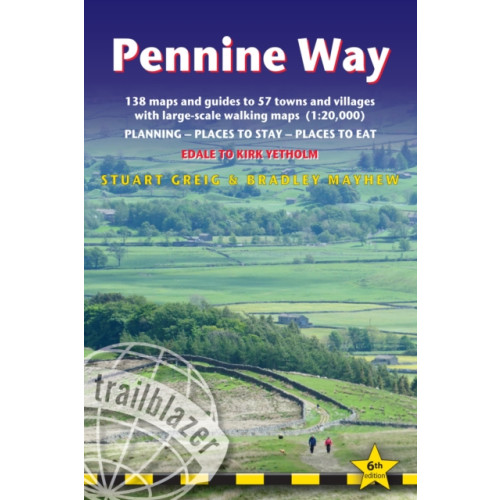 Trailblazer Publications Pennine Way - guide and maps to 57 towns and villages with large-scale walking maps (1:20 000) (häftad, eng)