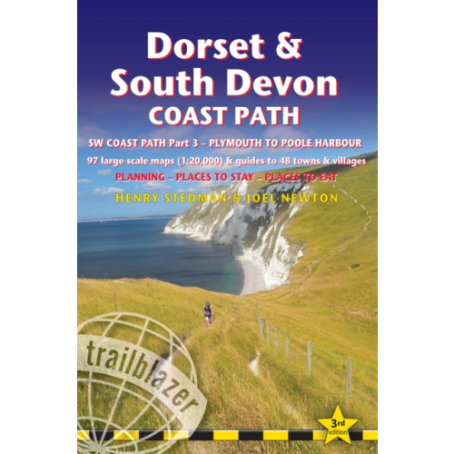 Trailblazer Publications Dorset and South Devon Coast Path - guide and maps to 48 towns and villages with large-scale walking maps (1:20 000) (häftad, eng)