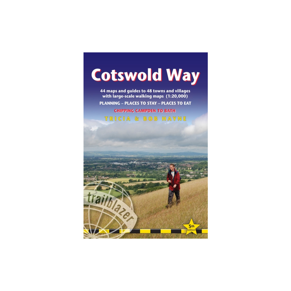Produktbild för Cotswold Way Trailblazer Walking Guide 5e (häftad, eng)