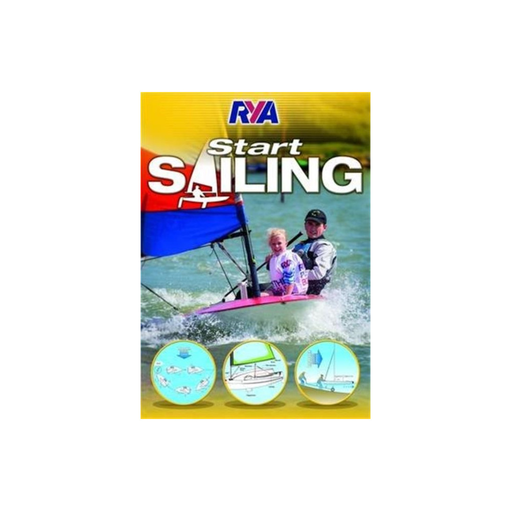 Produktbild för RYA Start Sailing (häftad, eng)