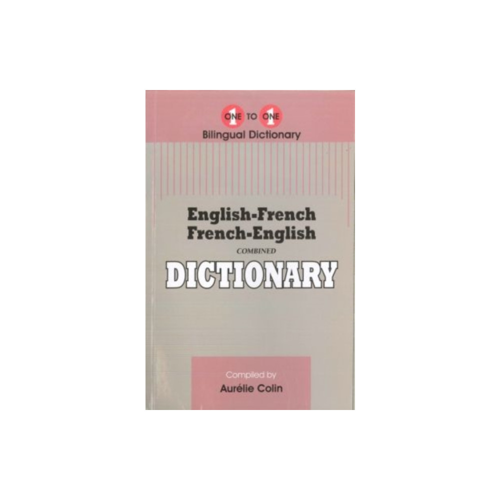 Produktbild för English-French & French-English One-to-One Dictionary (häftad, eng)