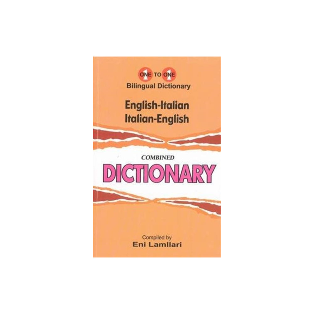 Produktbild för English-Italian & Italian-English One-to-One Dictionary (häftad, eng)