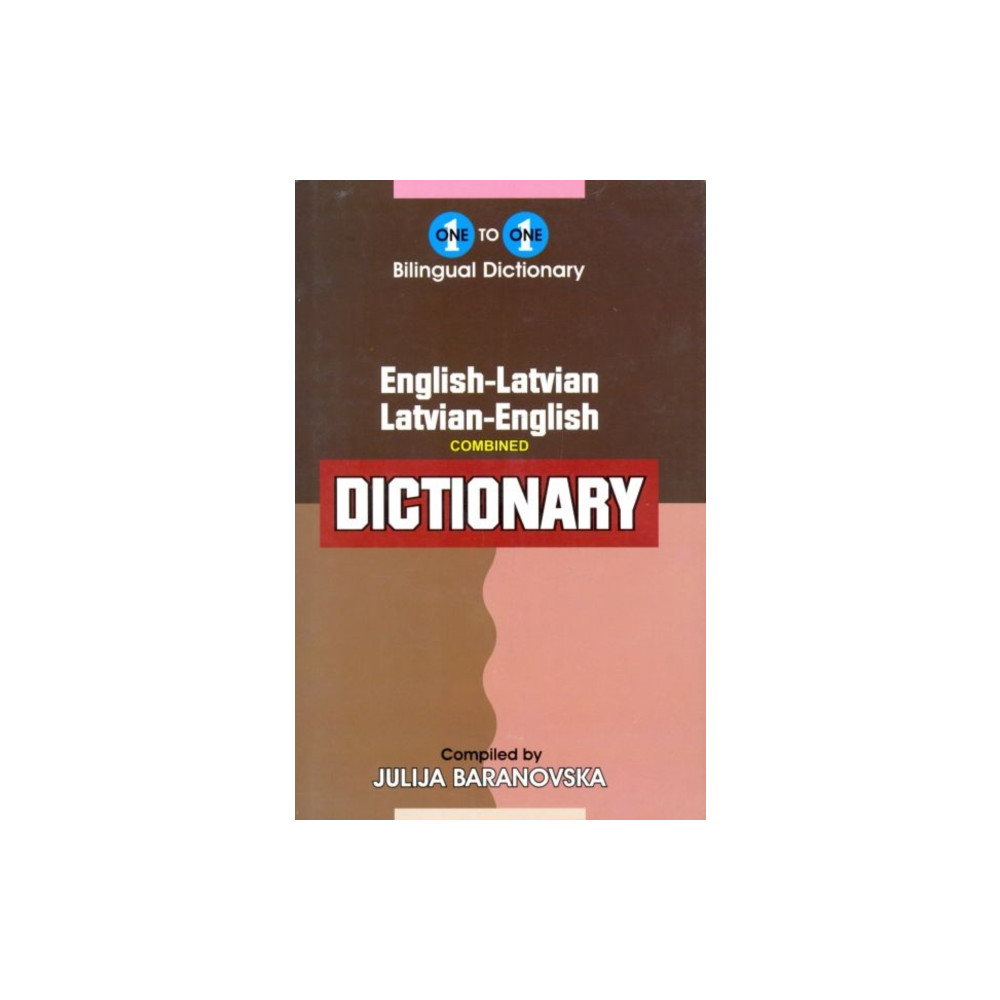 Produktbild för English-Latvian & Latvian-English One-to-One Dictionary (häftad, eng)