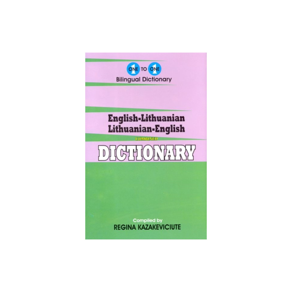 Produktbild för One-to-one dictionary (inbunden, eng)