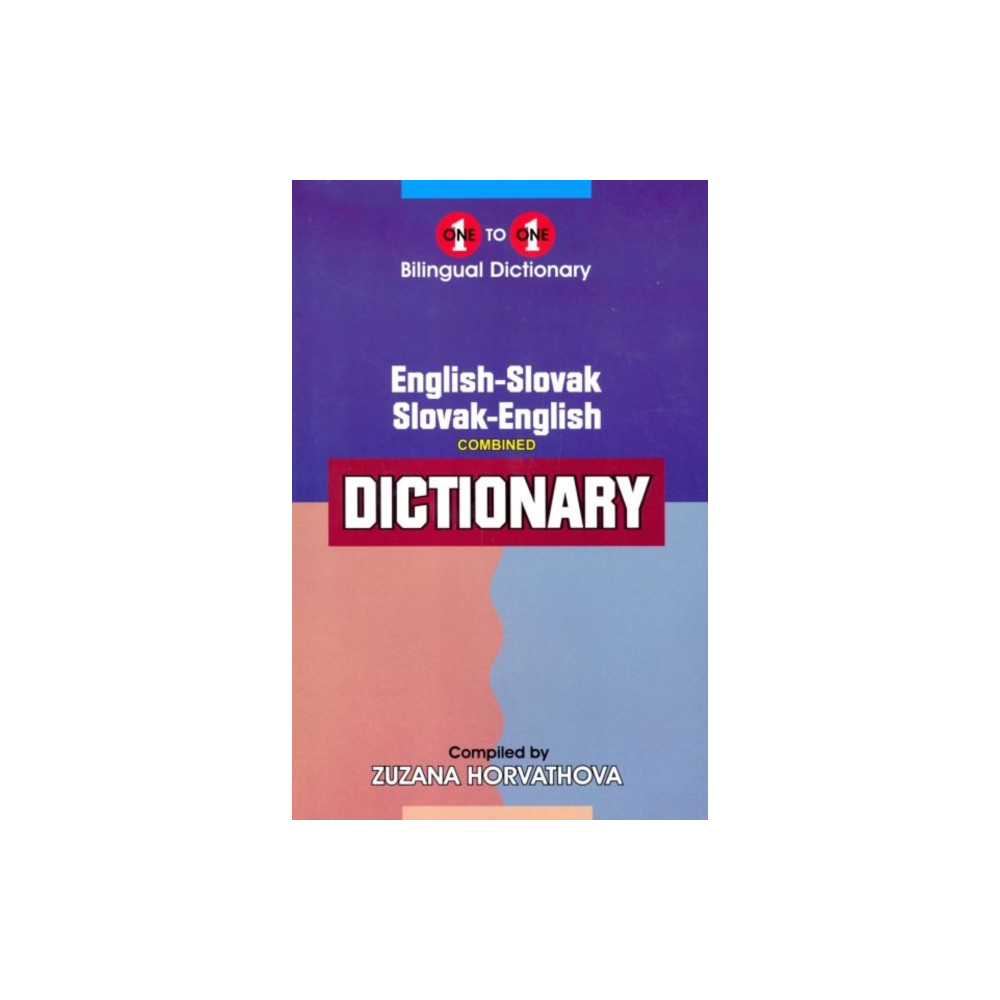 Produktbild för English-Slovak & Slovak-English One-to-One Dictionary (häftad, eng)