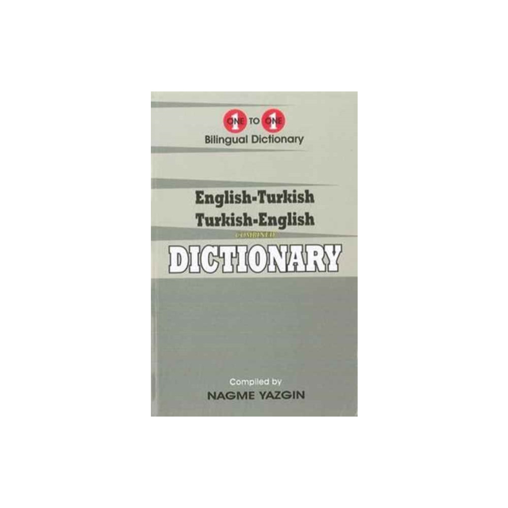 Produktbild för English-Turkish & Turkish-English One-to-One Dictionary (Exam-Suitable) (häftad, tur)