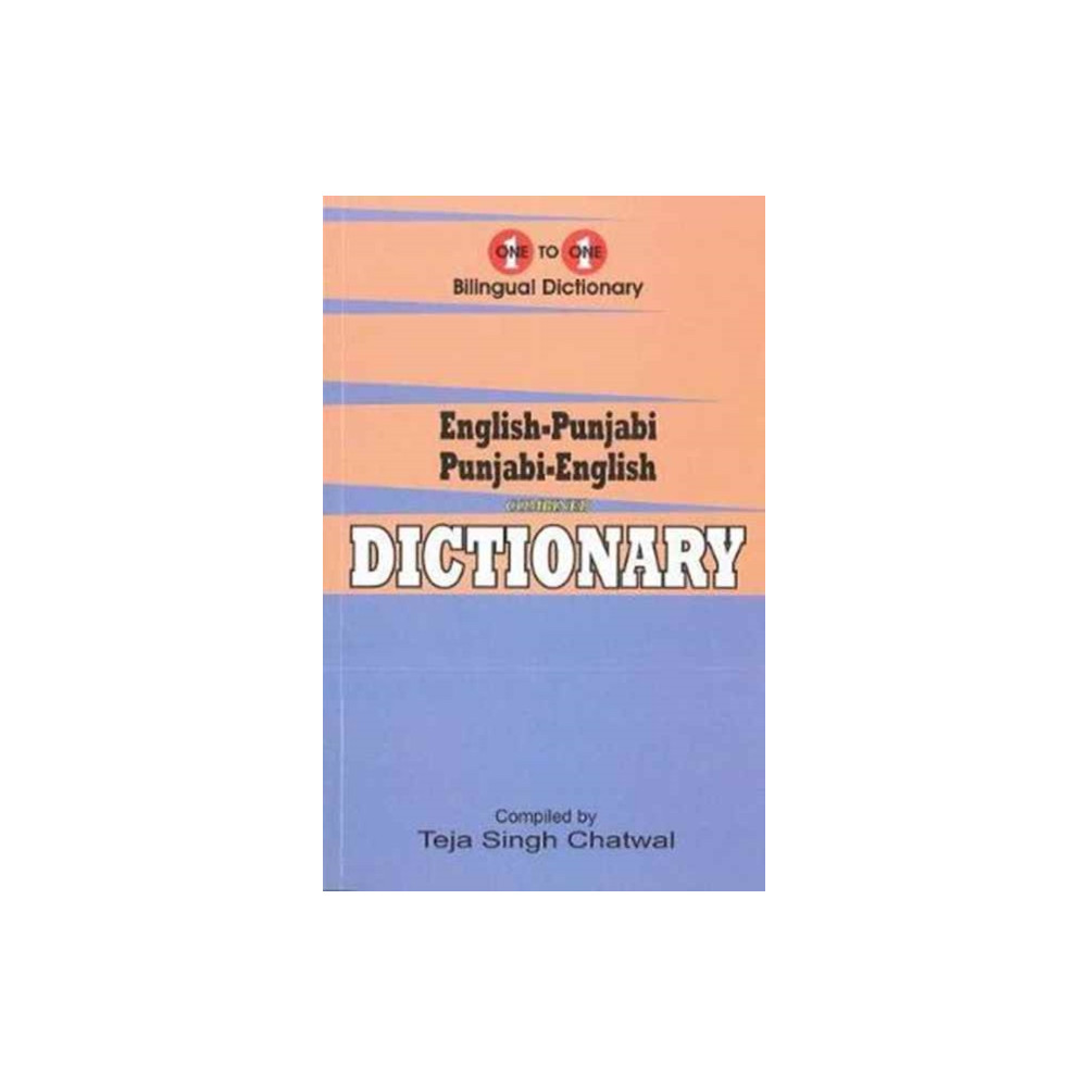 Produktbild för English-Punjabi & Punjabi-English One-to-One Dictionary. Exam Suitable: Script & Roman (häftad, eng)