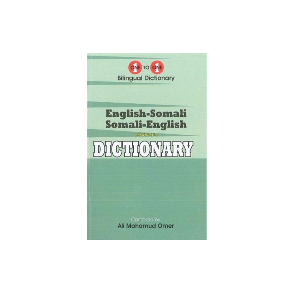 Produktbild för English-Somali & Somali-English One-to-One Dictionary (häftad, eng)
