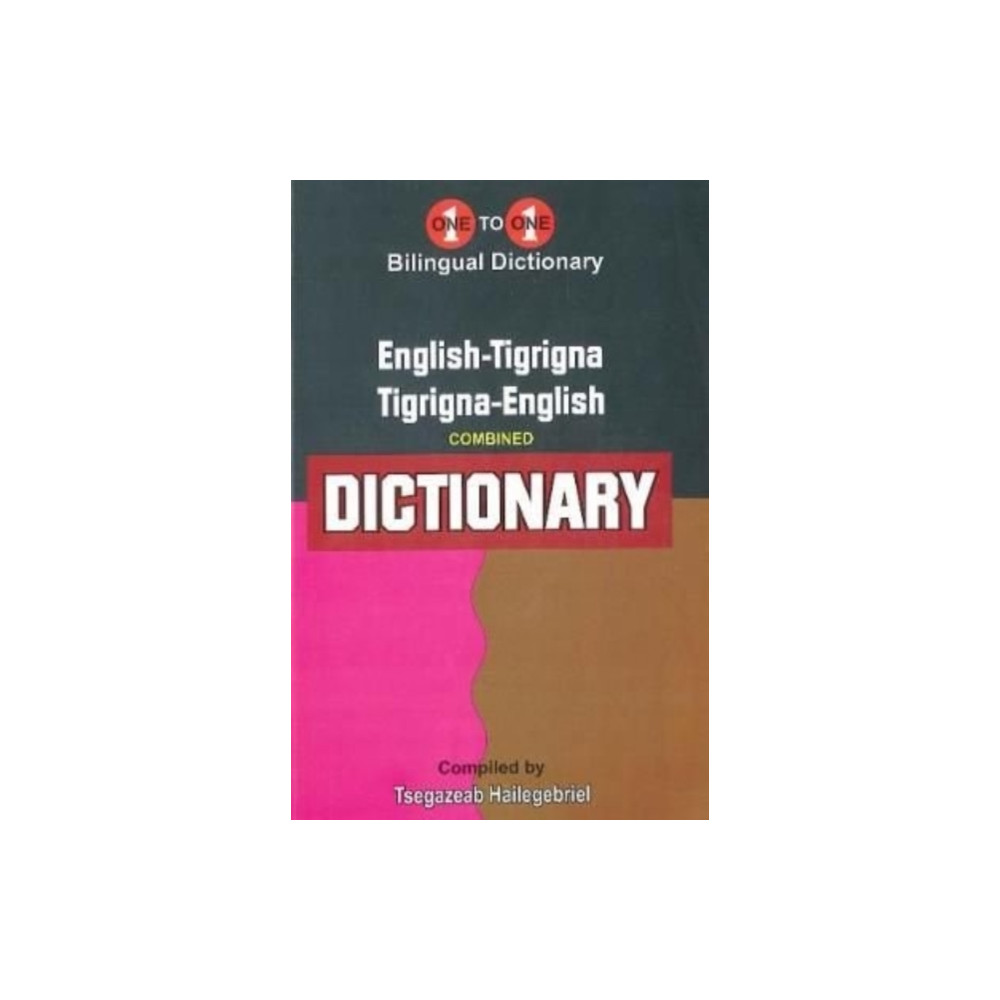 Produktbild för English-Tigrigna & Tigrigna-English One-to-One Dictionary (exam-suitable) - Tigrinya (häftad, eng)