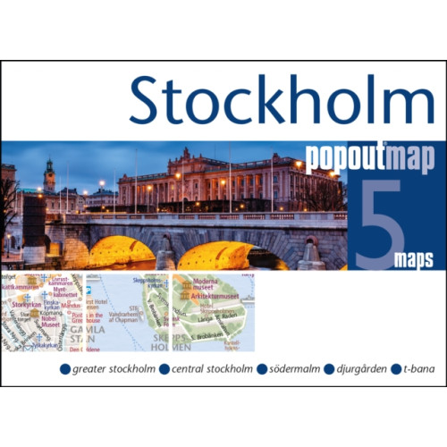 Heartwood Publishing Stockholm PopOut Map
