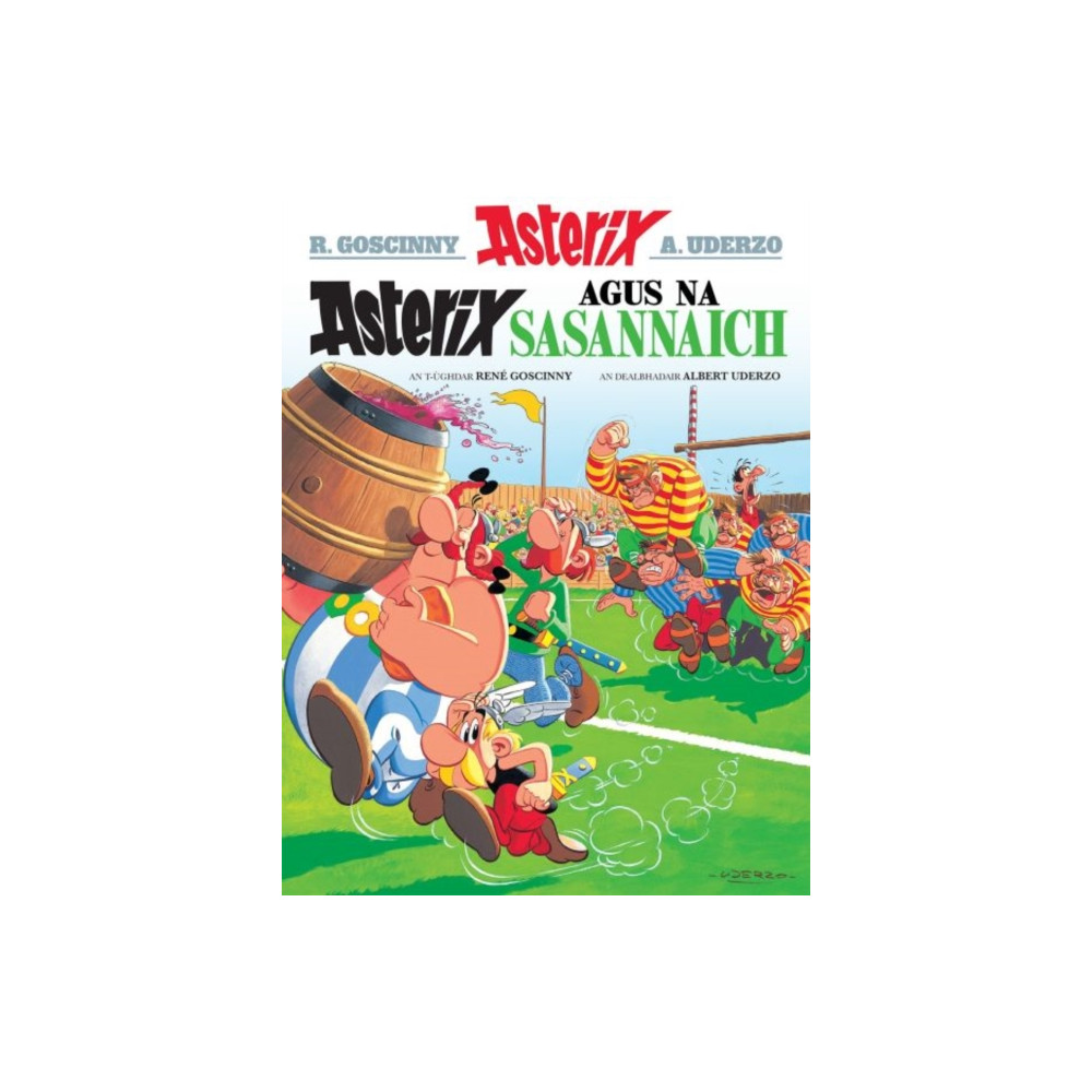 Produktbild för Asterix Agus Na Sasannaich (Gaelic) (häftad, eng)