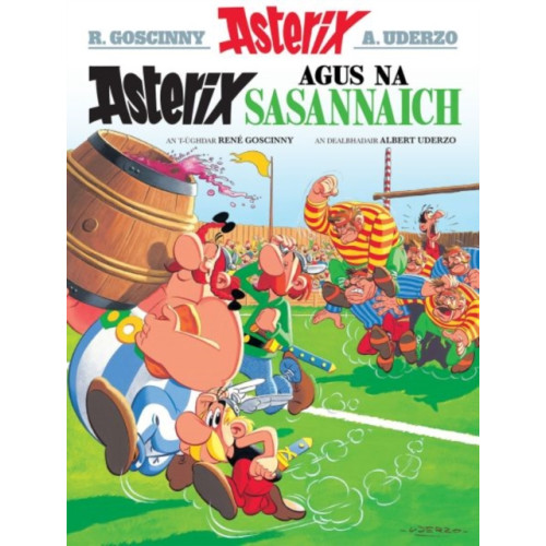 Dalen (Llyfrau) Cyf Asterix Agus Na Sasannaich (Gaelic) (häftad, eng)