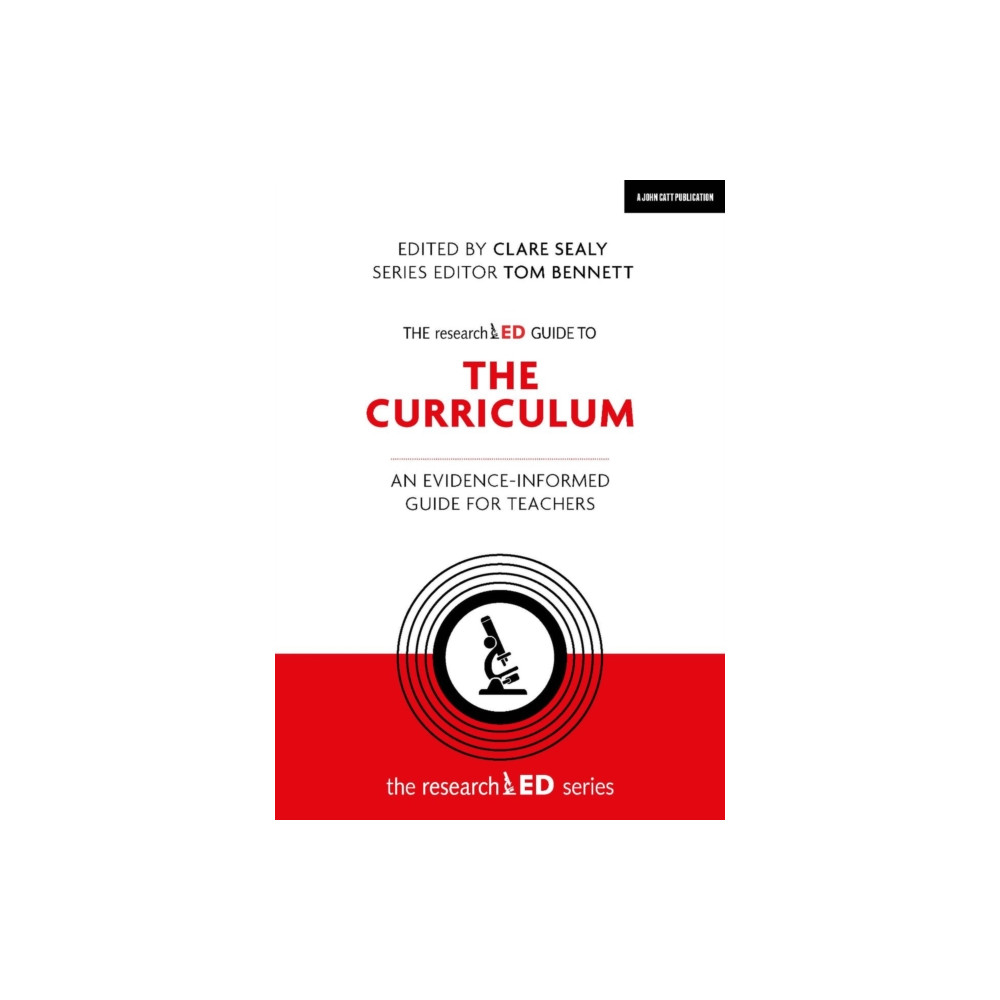 Produktbild för The researchED Guide to The Curriculum: An evidence-informed guide for teachers (häftad, eng)
