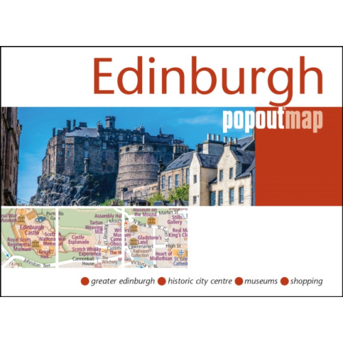 Heartwood Publishing Edinburgh PopOut Map