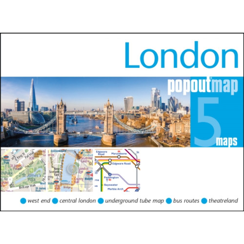 Heartwood Publishing London PopOut Map