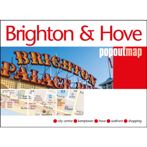 Heartwood Publishing Brighton and Hove PopOut Map