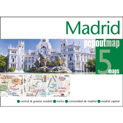 Heartwood Publishing Madrid PopOut Map