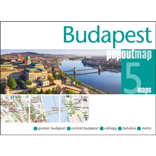 Heartwood Publishing Budapest PopOut Map