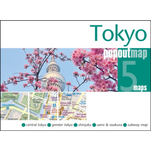 Heartwood Publishing Tokyo PopOut Map