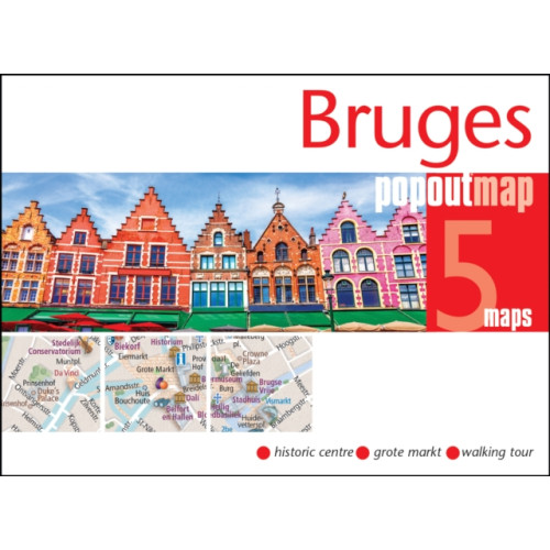 Heartwood Publishing Bruges PopOut Map