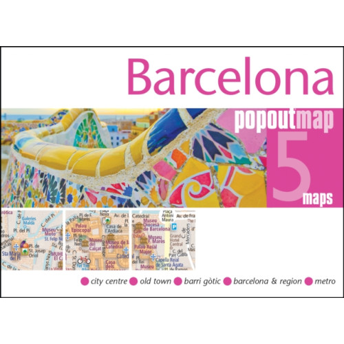 Heartwood Publishing Barcelona PopOut Map