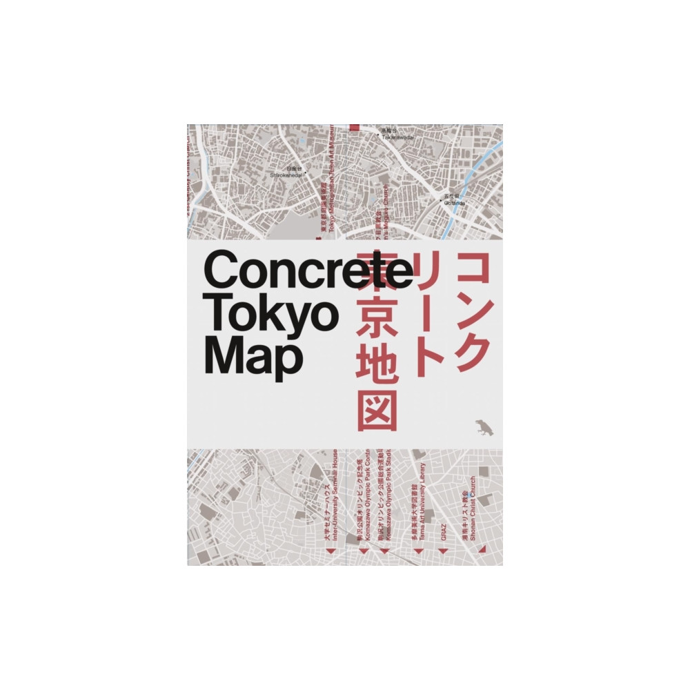 Produktbild för Concrete Tokyo Map