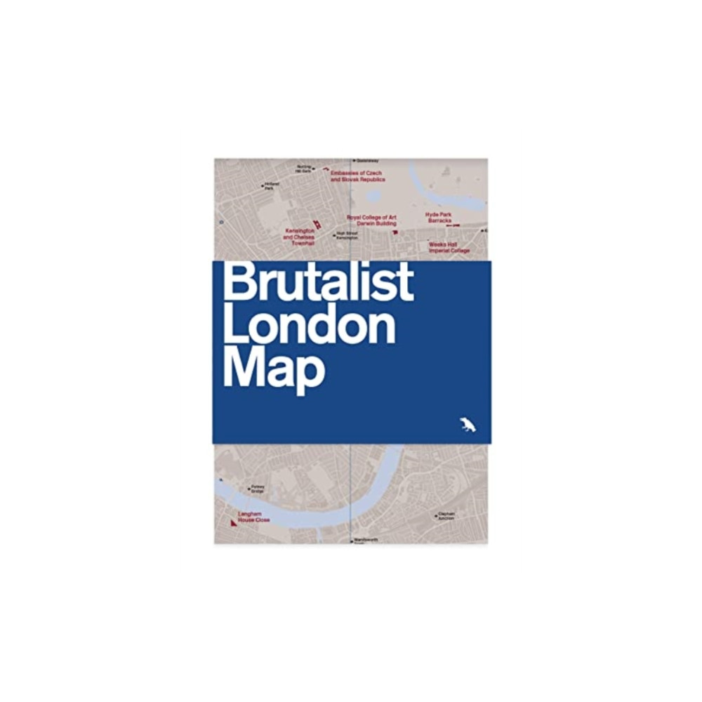 Produktbild för Brutalist London Map